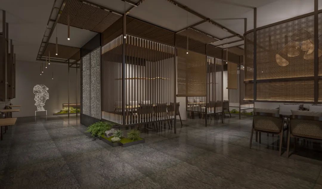 郑州宋代禅意茶室餐厅装修设计公司