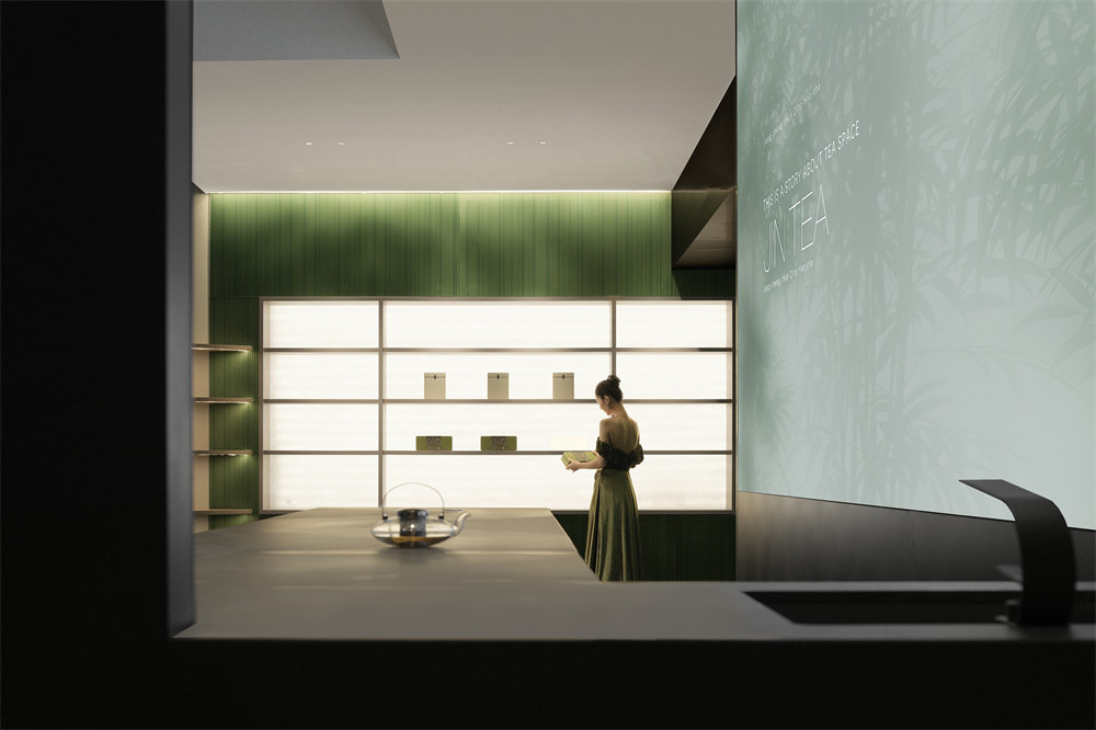 现代东方韵味 津乔茶茶叶店面装修设计规划(图8) 现代东方韵味 津乔茶茶叶店面装修设计规划(图8)