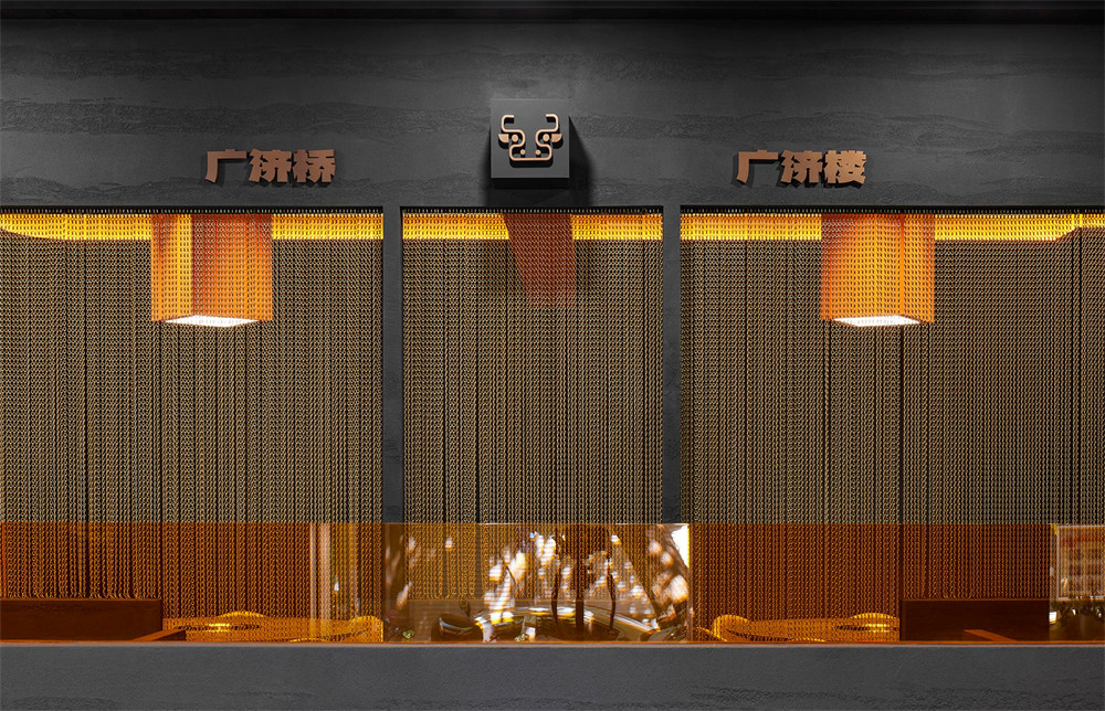 郑州bg电子官网大推荐广济潮牛隧道潮汕火锅店装修设计(图9)