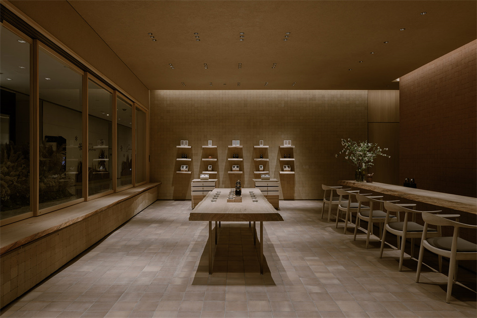 théATRE茶聚场山居茶境旗舰店装修设计规划(图3)