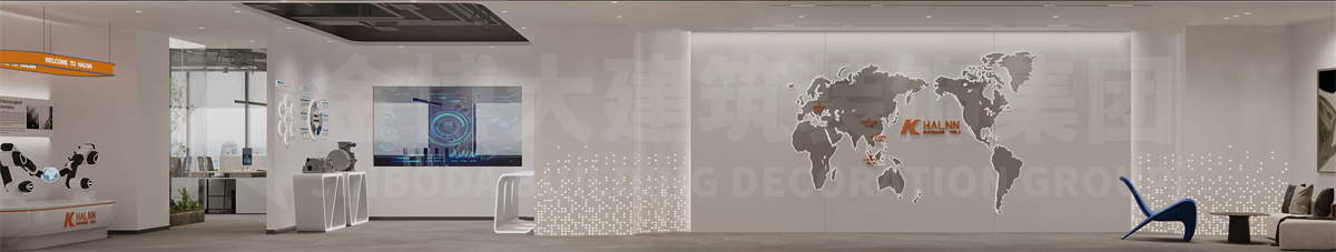 郑州华菱超硬资料办公室装修设计